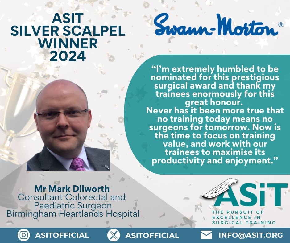 ASiT Silver Scalpel Award Winner 2024